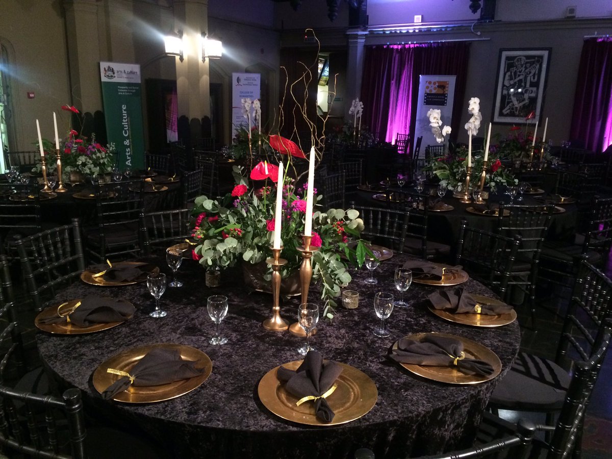 DIFFest's tweet photo. Preparations for the 38th Durban Film Festival Awards are well underway #DIFF2017awards #FOMO #10DaysofDIFF https://t.co/xLBoRrzszV