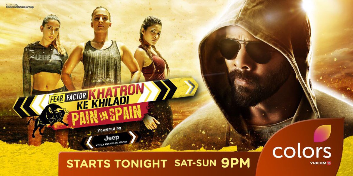 RBabade's tweet photo. Love action? Dont miss KKK @ColorsTV tonight #represent #PainInSpain https://t.co/3nrJXoGKPJ