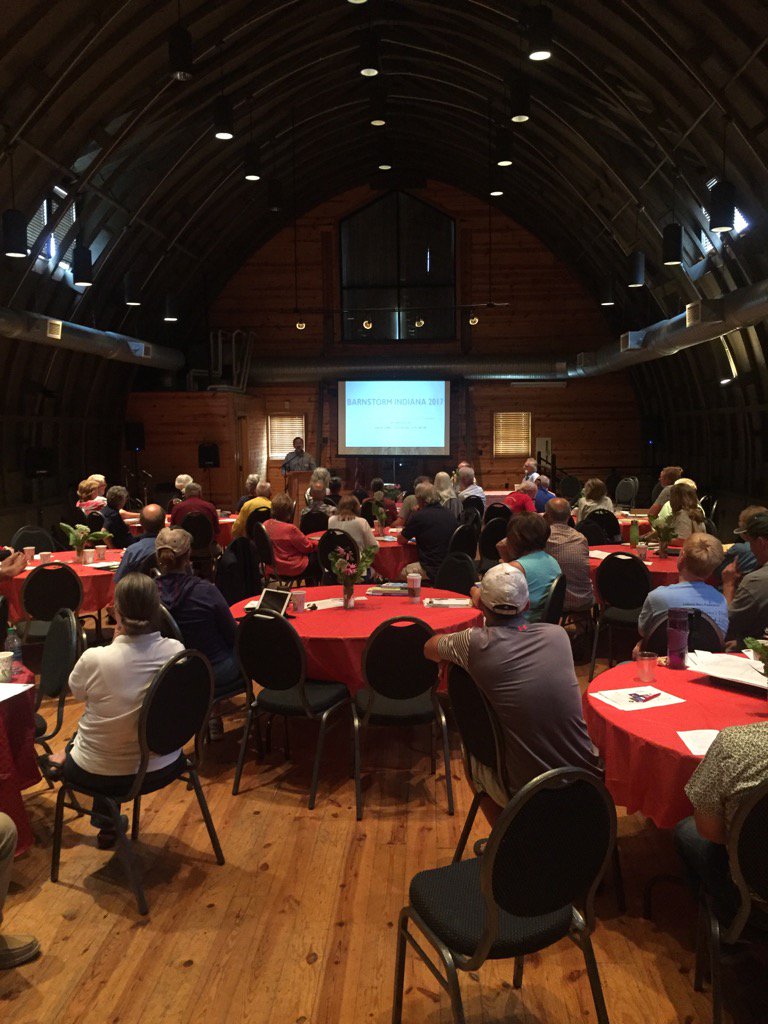 IndianaBarnFND's tweet photo. IBF annual meeting at beautiful Normandy barn @IndyStateFair grounds. "Saving #Indiana #Barns One at a Time" https://t.co/HXF0NelQ8S