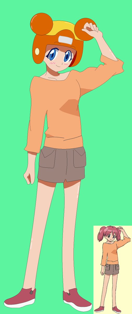 ひのき湯けむり V Twitter エグゼ3の黄色いお団子少女ナビをケロロの日向夏美コスさせました コラ画像 ロックマンエグゼ3 日向夏美 ひのき湯けむり V Twitter エグゼ3の黄色いお団子少女ナビをケロロの日向夏美コスさせました コラ画像 ロックマンエグゼ3 日向夏美