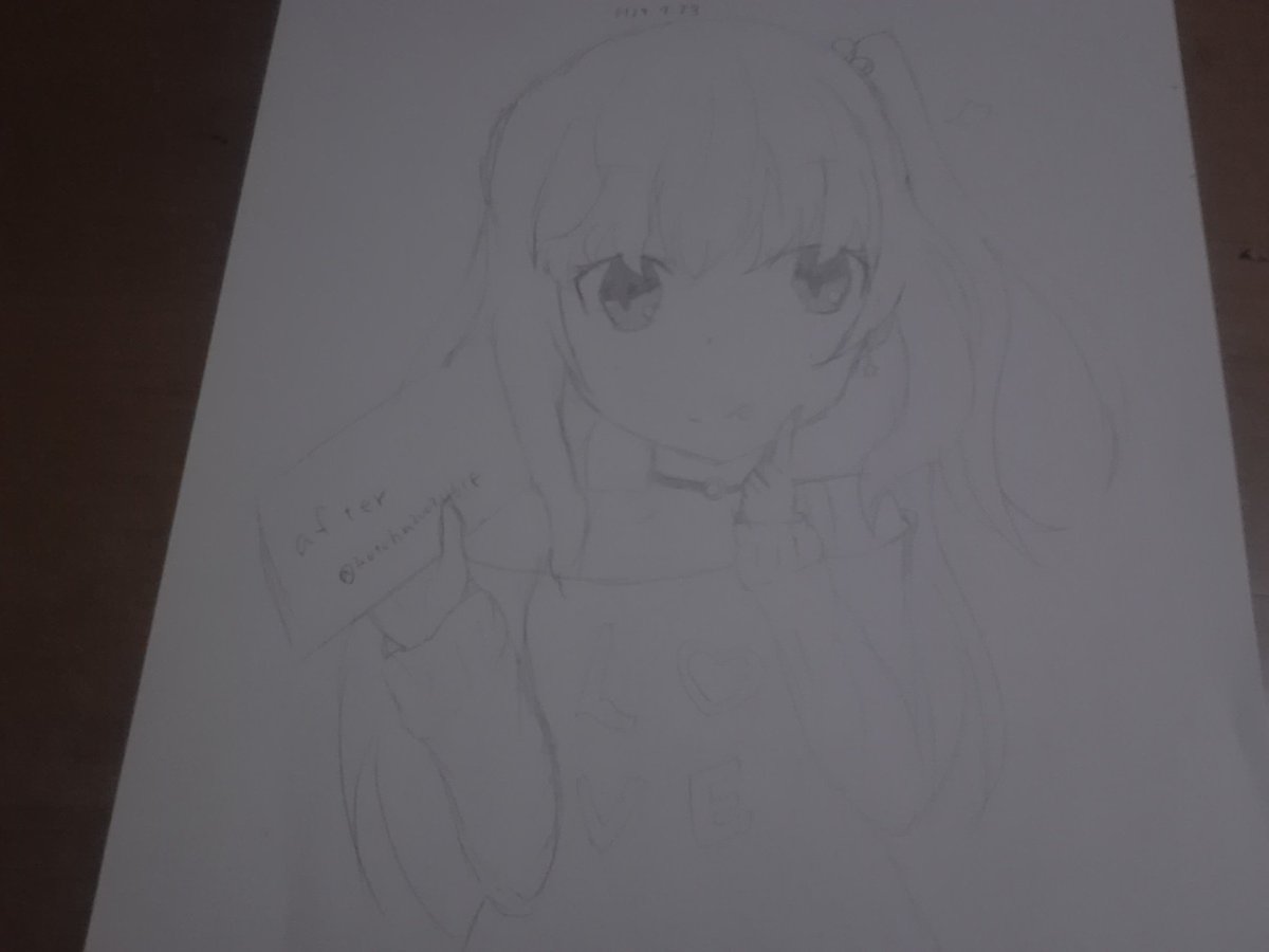 ログアウトしてます 劇的ビフォーアフターｗｗｗ 小4 くらいに描いたイラストの描き直し 黒歴史やな ˇwˇ 劇的ビフォーアフター 少しでもいいなと思ったらrt 絵師さんと繋がりたい イラスト好きな人と繋がりたい