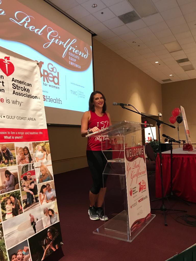 AmericanHeartTX's tweet photo. Heart disease is the no. 1 killer of women, more than all forms of cancer combined. Know your risk. #GoRedGirlfriend https://t.co/ZyCM4kxbKe