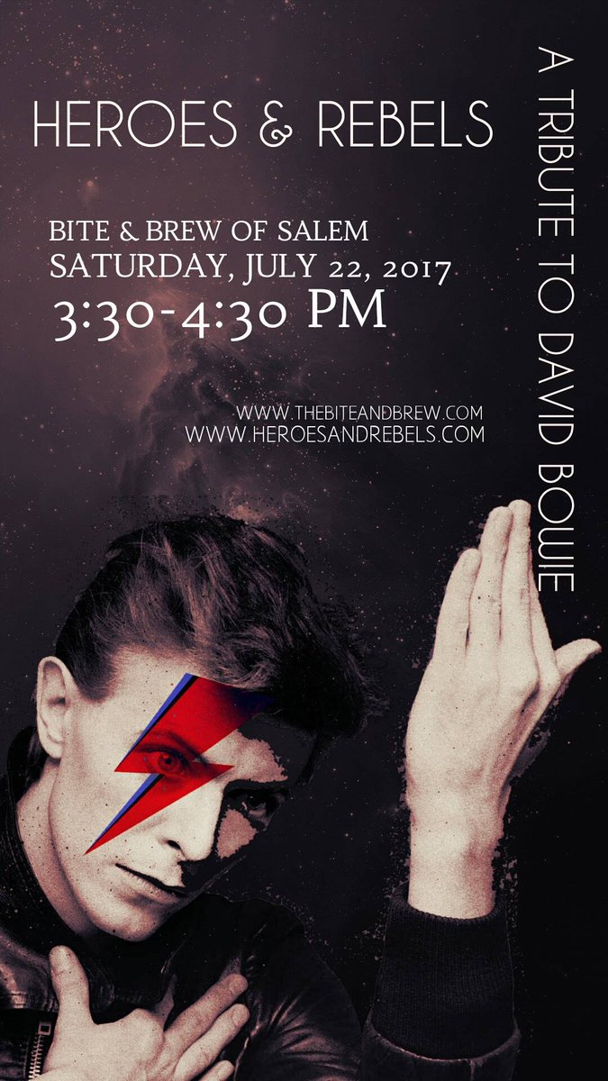 cherryfestnw's tweet photo. #DavidBowie tribute on the #BiteBrewSalem stage today at 3:30p! More info at https://t.co/WEPCXA3xGq https://t.co/7RAzt4n8Go