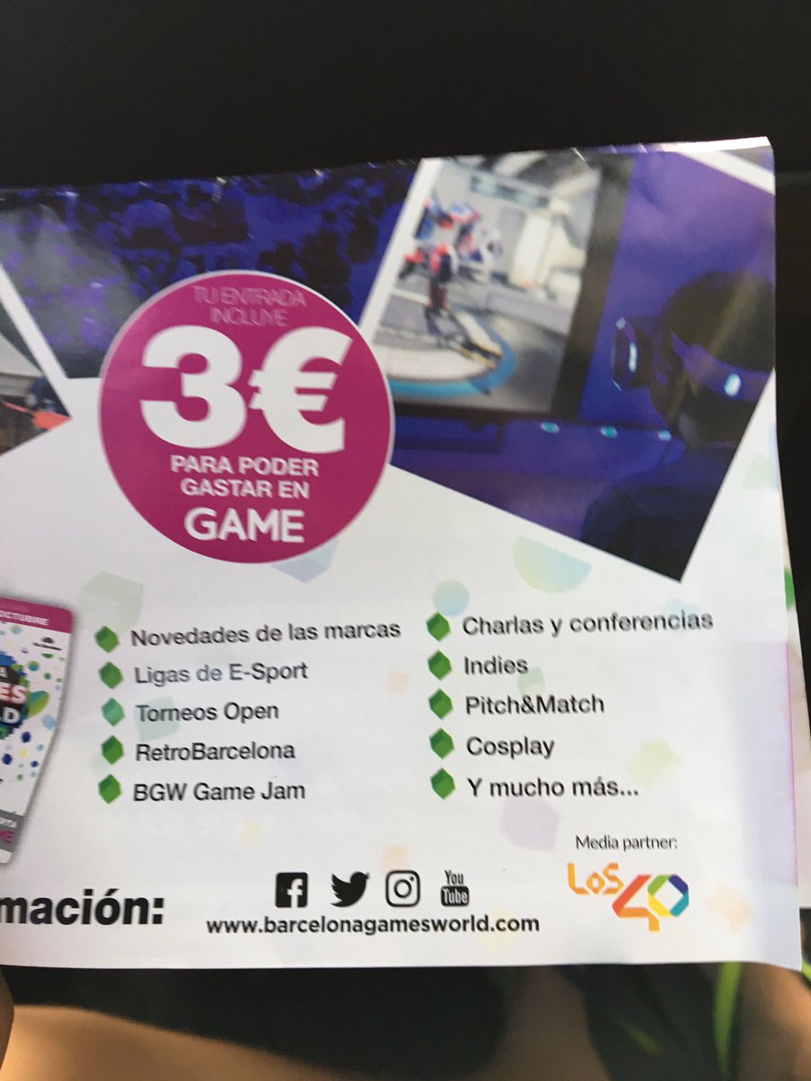 SkxRpii's tweet image. Quien se apunta?? #BCNGamesWorld
