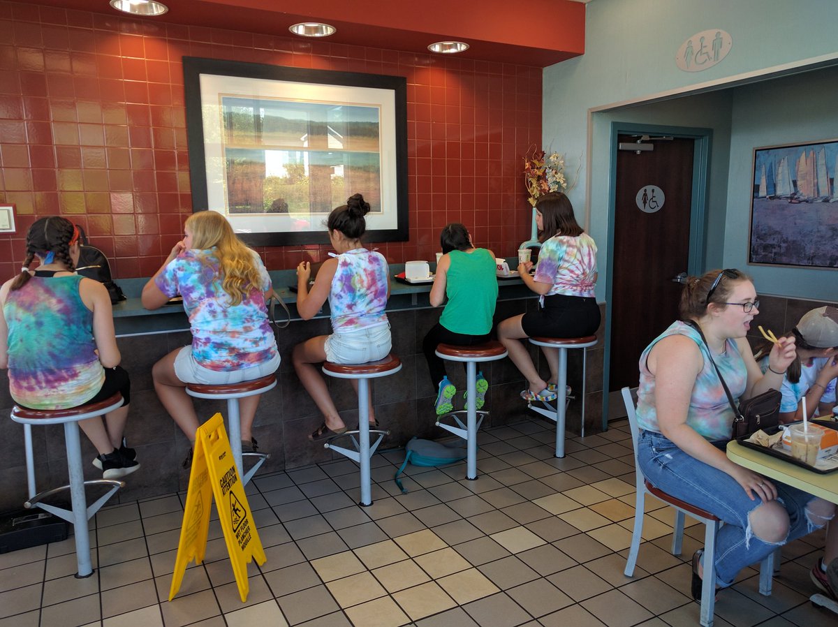 Hyperhiltz's tweet photo. Taking over McDonald's in Liverpool. #TI2017. Can't wait to get to Tidal Impact! https://t.co/tOfv2yDUTb