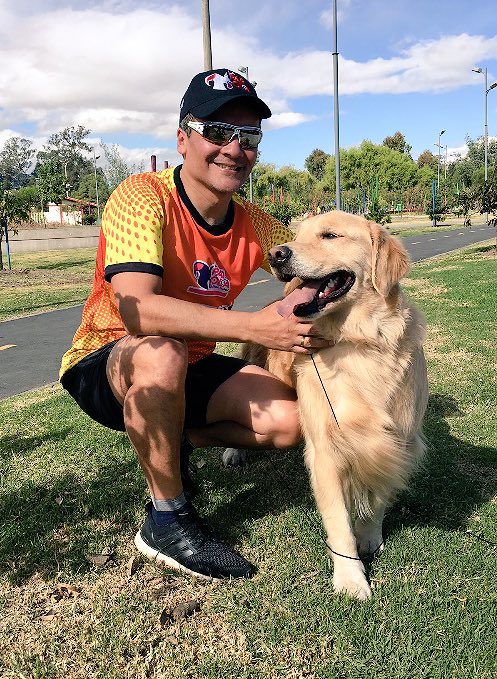 AVAstudillo's tweet photo. #FelizSabado 🏃🏽🐕🇪🇨 colaborando con @FondoAnimal GRACIAS @ParolerosEC https://t.co/y5ZA3Zw1qW