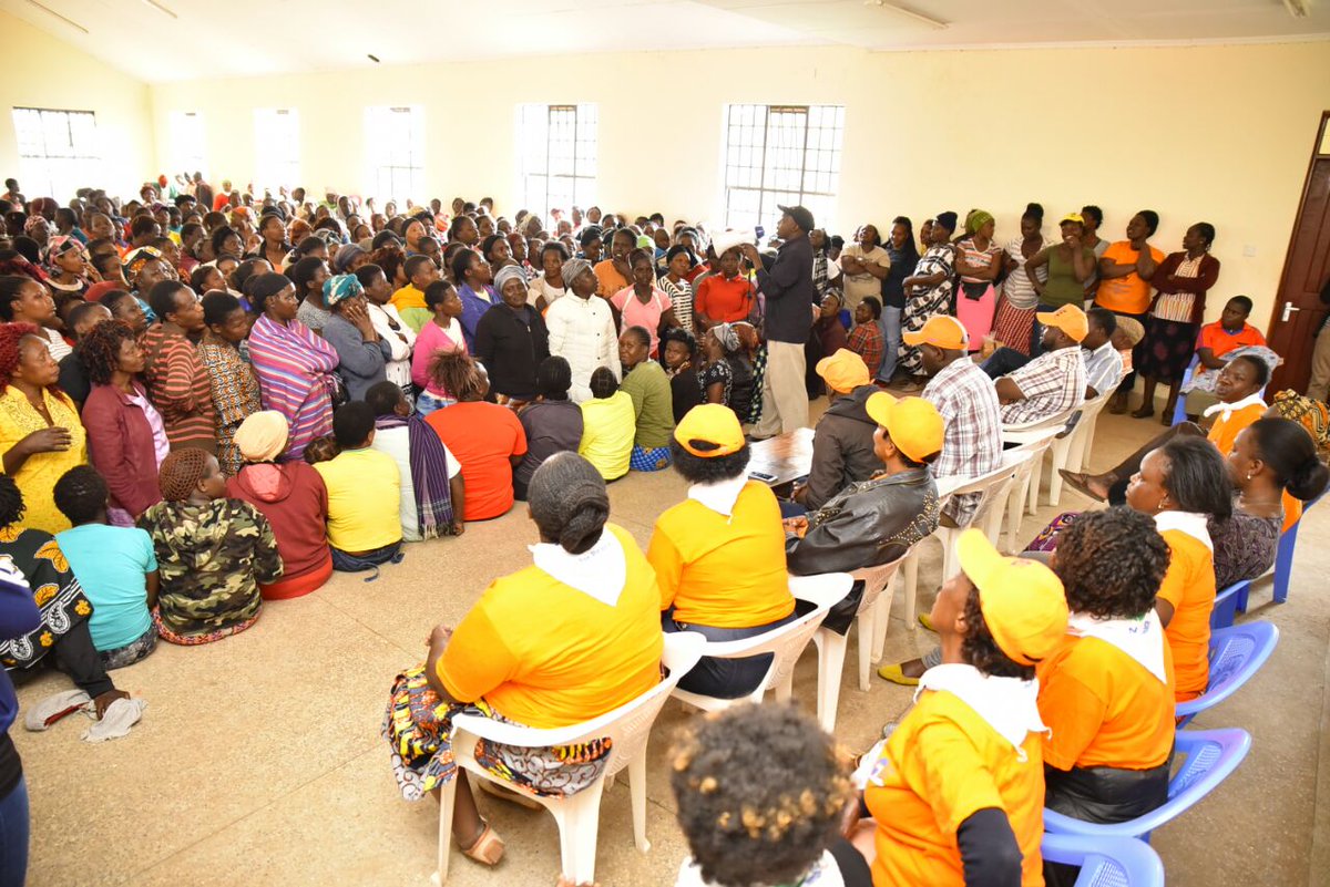 I took my campaign to Highrise ward this afternoon where i spent time with the women, men and youth.