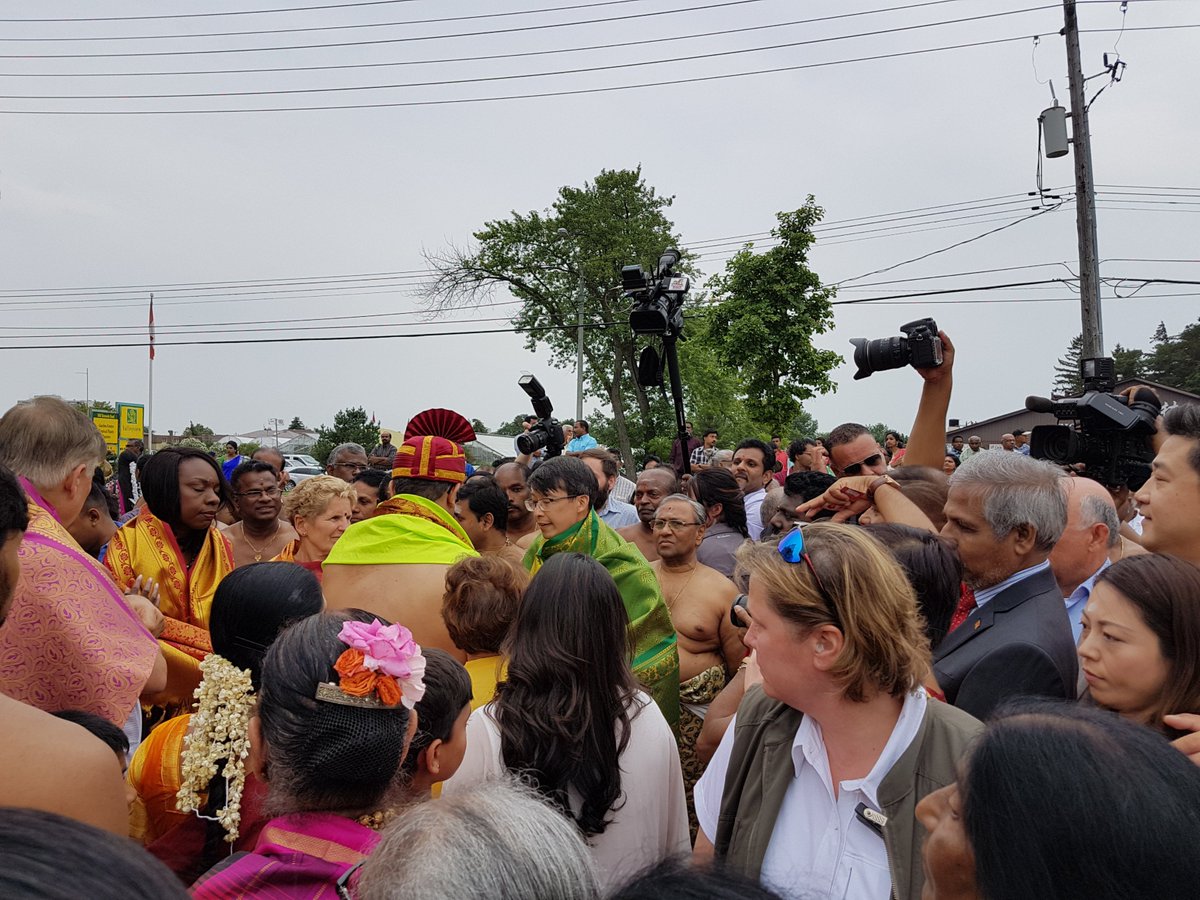 My 4th year of attending the Annual Chariot Festival at Sri Varasiththi Vinaayagar Hindu Temple of Toronto in Scarborough.
