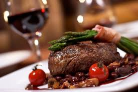 Beautiful Beef with a glass of red wine 🍷🍷🍷🍷🍷
#finedining I need this! #foodie #wine #food