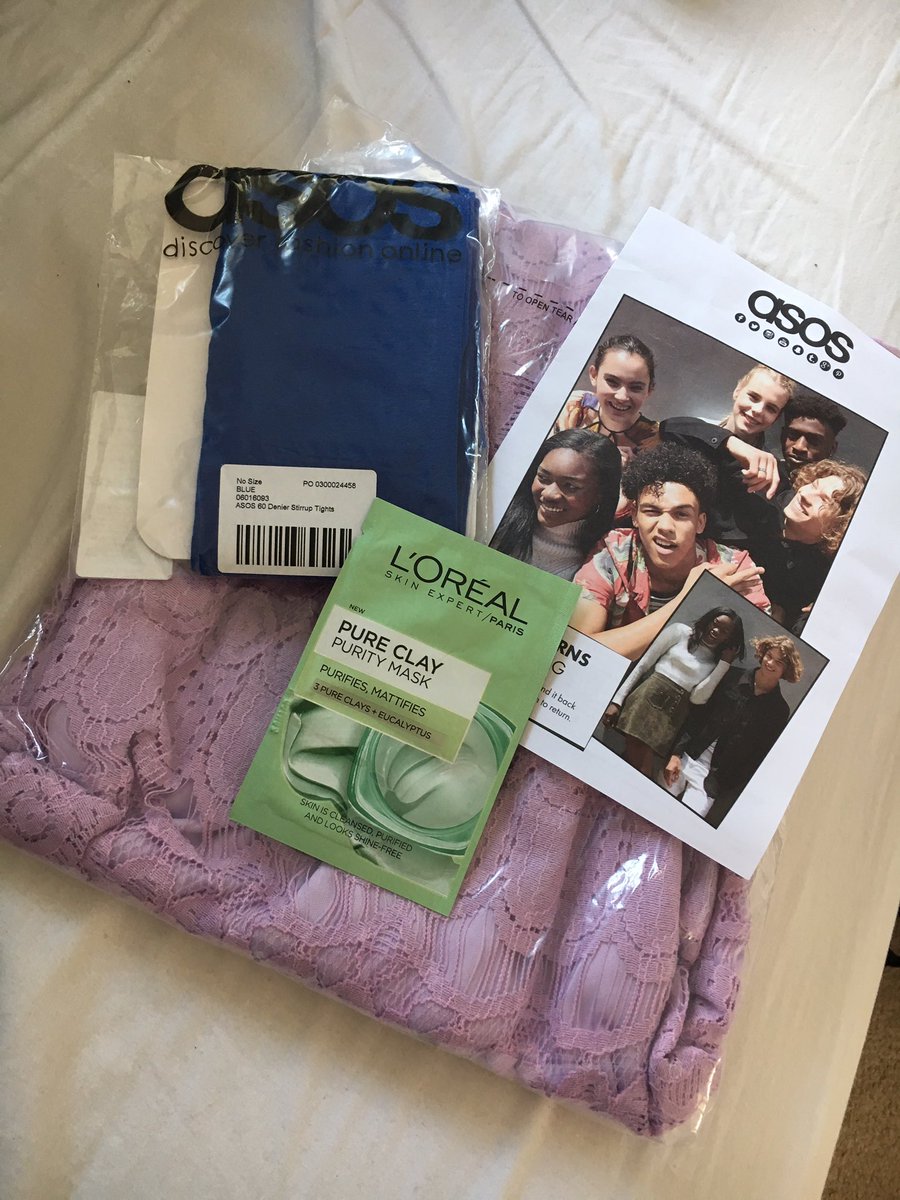 stephywyatt's tweet image. got my @ASOS delivery + opened up to find a L'Oréal pure clay mask freebie, thanks! ☺️✌🏻 @ASOS_HeretoHelp