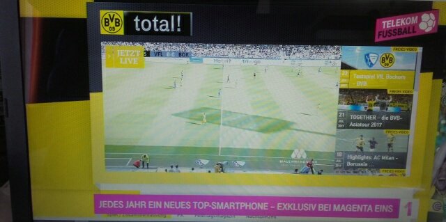 DortmundURU's tweet photo. ATENCIÓN:
EL PARTIDO LO PASAN POR BVBTOTAL.DE
#vflbvb 🐝💛💪 https://t.co/plMDy2TPVf