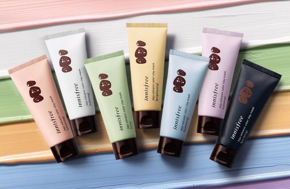 cinnamonzang's tweet photo. พร้อมส่ง Innisfree Jeju Volcanic Color Clay Mask☀️ มาส์ก7สูตร 7สี 
💚310฿ #howtoperface #ripไอดอ https://t.co/iEEq1FrXTt