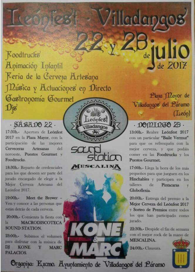 Kadabra_beer's tweet photo. 🍺 Éste fin de semana te esperamos en el #Leonfest,ven a disfrutar de nuestra #KadabraBeer 🍺 22 y 23 en Villadangos del Paramo #leonesp https://t.co/esoI1L7fCM