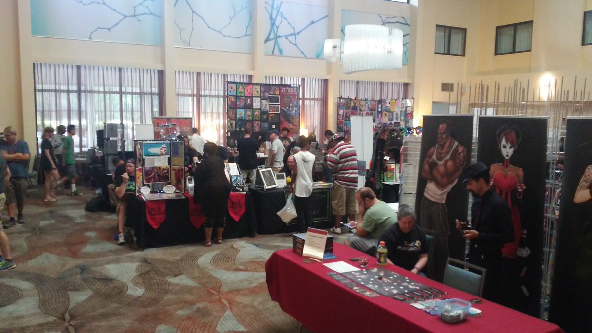 GeekpinEnt's tweet image. #ColumbiaComicCon is in full effect.

#GalacticCon #DestinationGeek #Cons2Attend