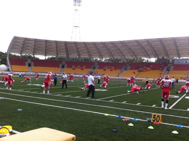 nfl24_pl's tweet photo. Już za niecałe 45 minut!🏈🇵🇱❗#TWG2017 #TeamPoland Silni razem! 💪 https://t.co/zNBs4BW4Hw