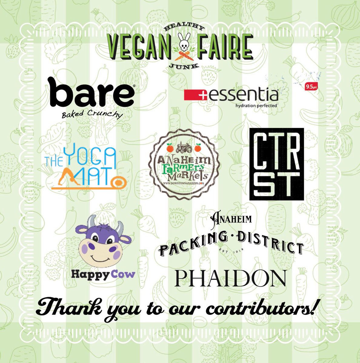 Veganfaire's tweet photo. Thank you to our contributors of this year's Fourth Annual #VeganFaire Motown Sounds! https://t.co/9ngiDwdP6v