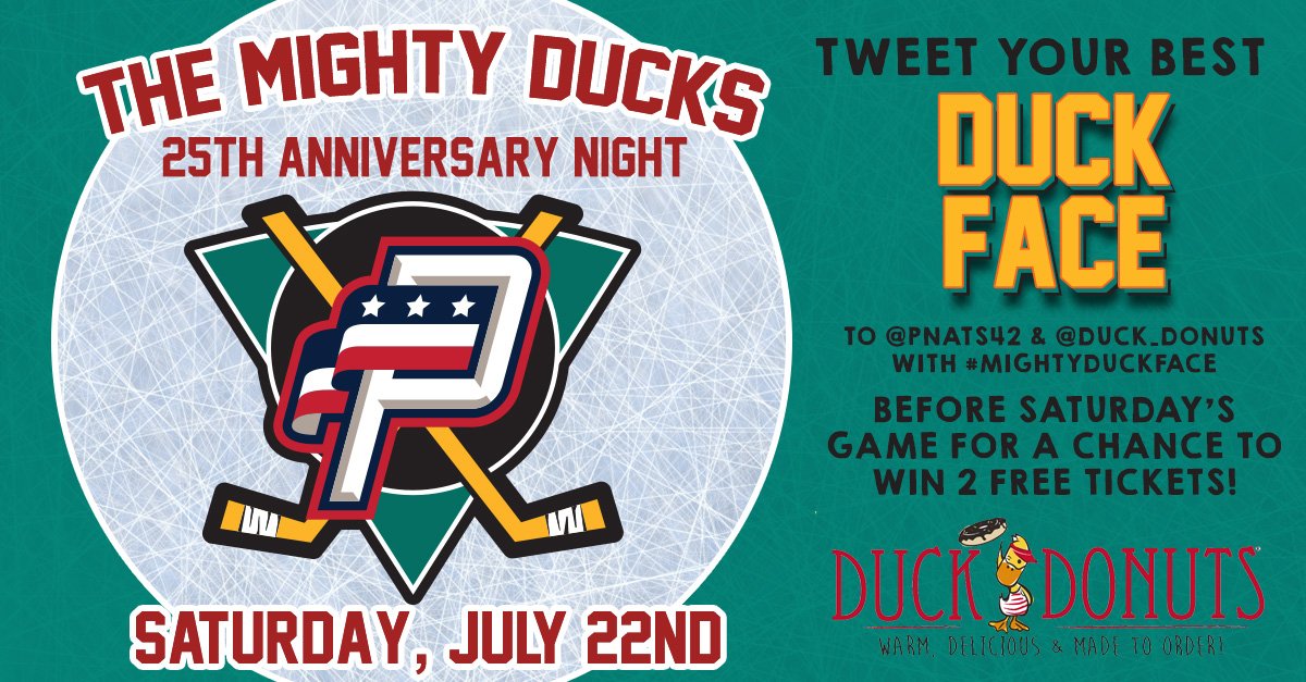 FXBGNats's tweet photo. Want to win 2 tix to tonight's game? Tweet a picture of your best "duck face" to us & @duck_donuts with #MightyDuckFace for a chance to win! https://t.co/99rdb47wv2