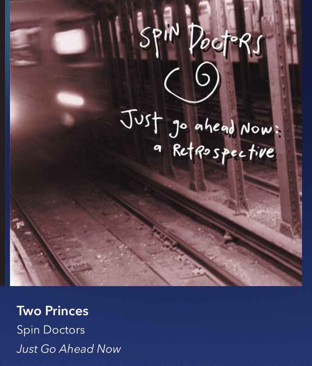 far_fetched8's tweet photo. Hey @thechrisbarron how about this for a little '90s mix? 😁 #TwoPrincess #SpinDoctors https://t.co/7OzFUjpLLE