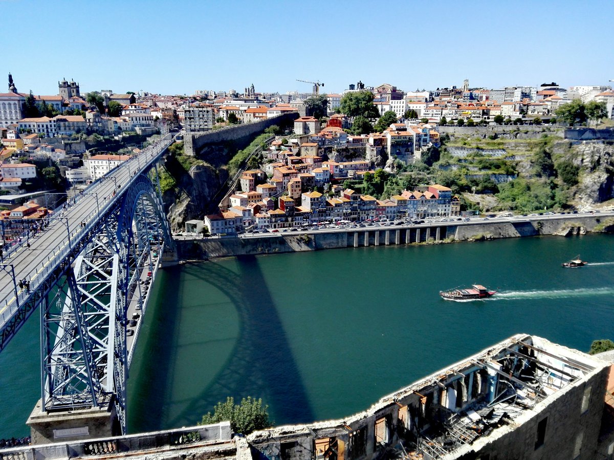 Oporto desde el cerro del Pilar.
