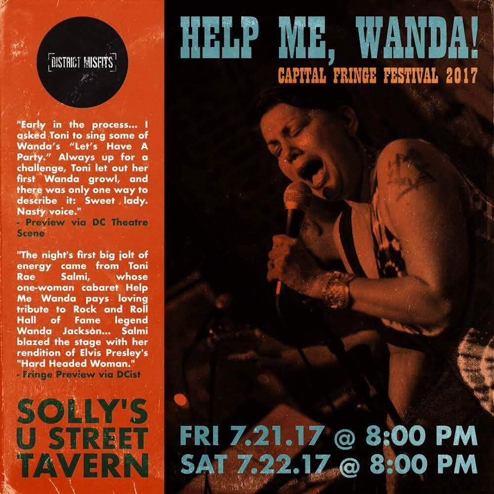 districtmisfits's tweet photo. #HelpMeWanda winds down #CapFringe17 with a bang. Last show tonight at 8pm!
https://t.co/ctHAISzJFU https://t.co/XUILkoHQGb