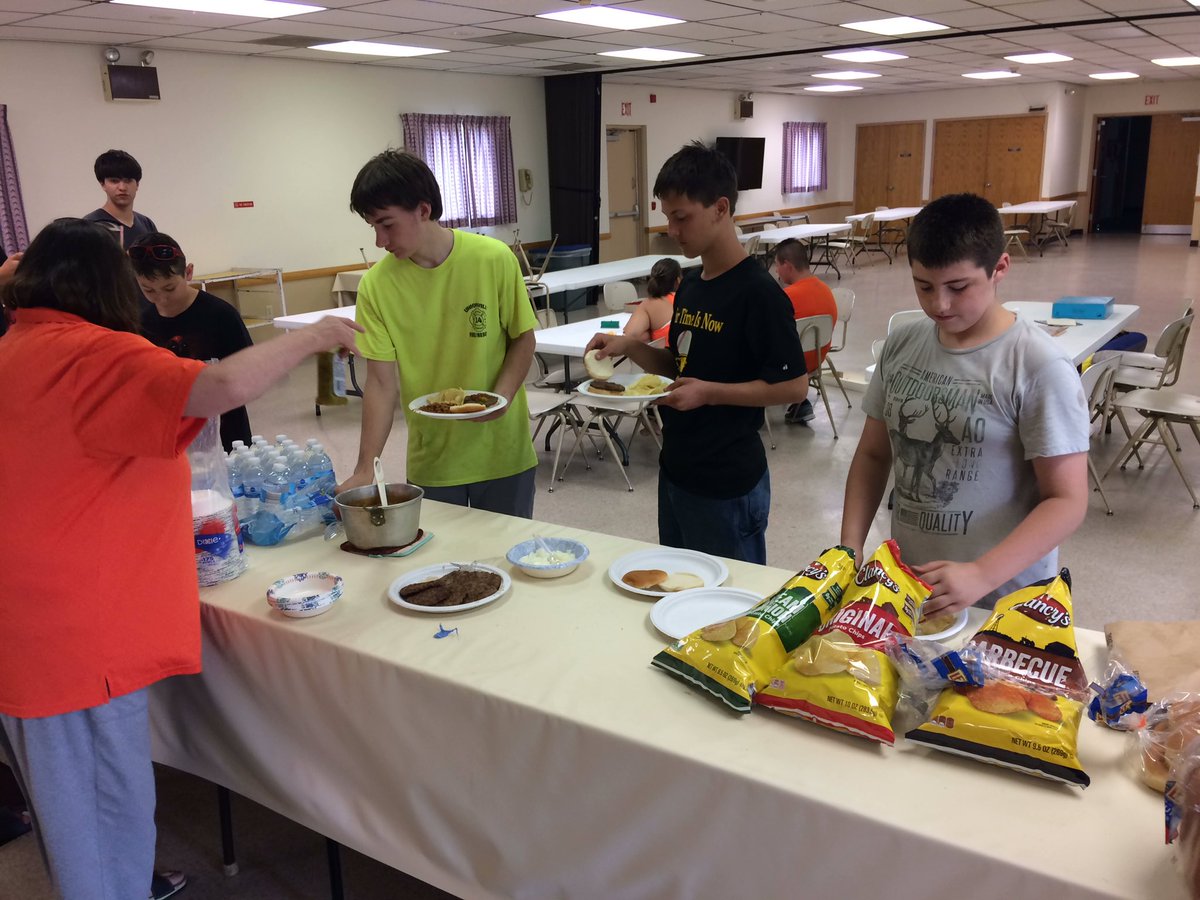 DeMolayWM's tweet image. Lunch is served!