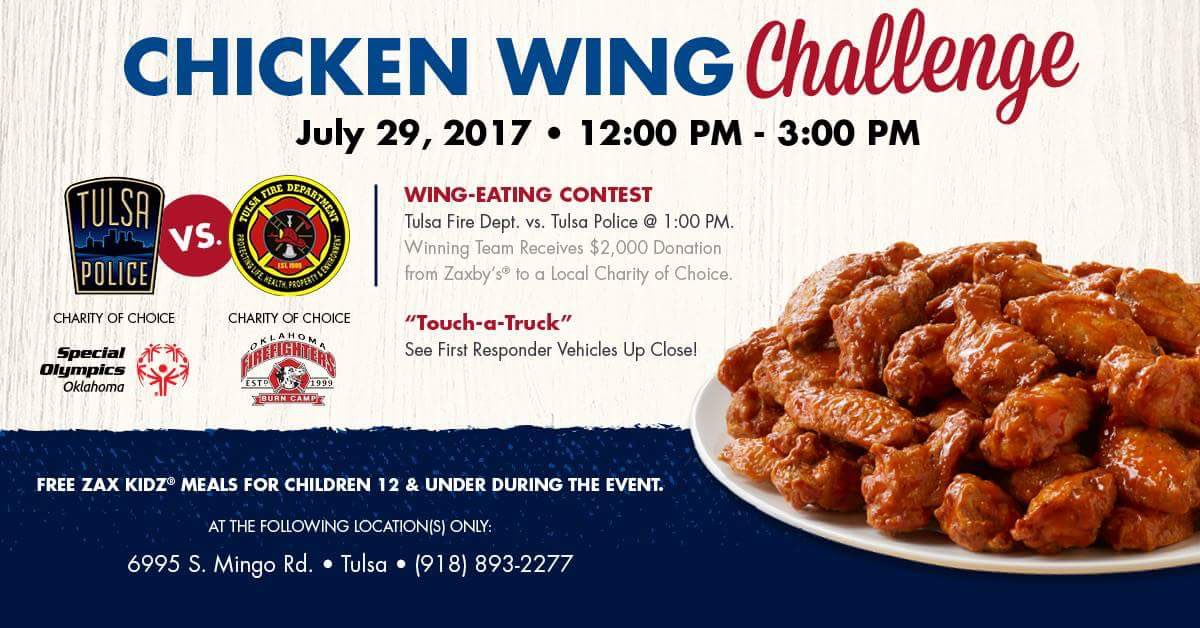 okffburncamp's tweet photo. Come get some food &amp; support us during this challenge. Winner gets 2K, we might be that winner! Thanks @Zaxbys! https://t.co/28Sawvb3ox