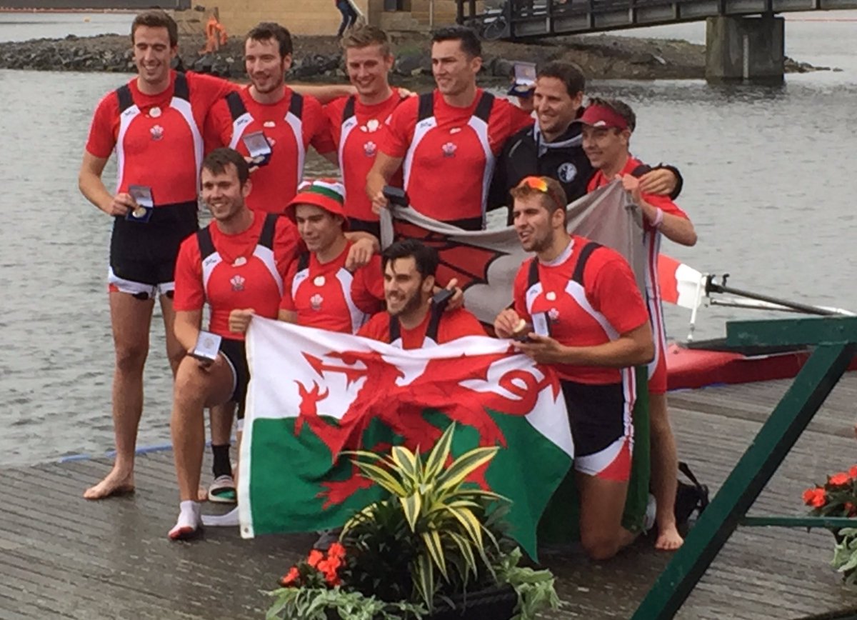 What a race to end <a href="/HIR_Rowing/">Home International Rowing</a> regatta! <a href="/WelshRowing/">Welsh Rowing</a> men's eight winners.