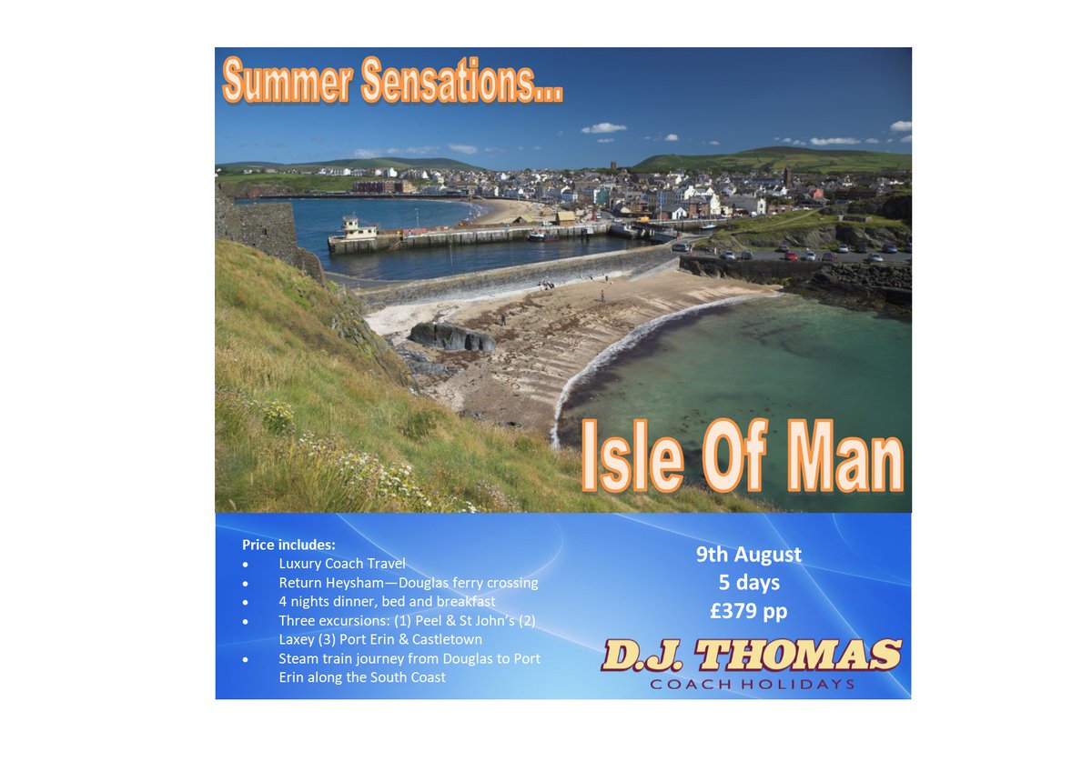 DJThomasNeath's tweet photo. "a beautiful island with break-taking scenery, unspoilt beaches and a unique character"... sounds amazing right? Come with us! #IsleOfMan https://t.co/oKfycgb2sB