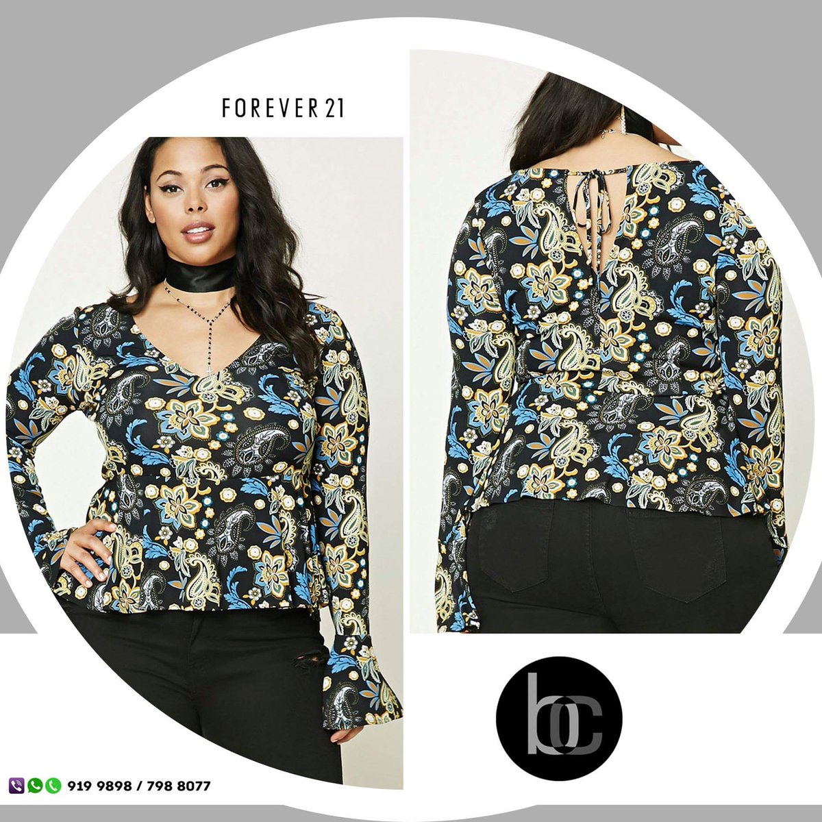 blackcatmladive's tweet photo. Plus Size Paisley Peplum Top

ITEM CODE: 22362
PRICE: MVR 399/-
SIZE:  XL, 1X
COLOR: BLACK/BLUE

Viber/SMS/WhatsApp to 919 9898 / 798 8077 https://t.co/5G7FYlHJpa