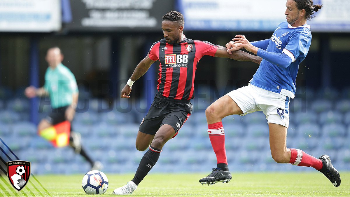 afcbournemouth's tweet photo. 🙌 Two pre-season wins from two. Here's the official line on today's victory over @officialpompey.

➡ https://t.co/26cAYaFKlA

#afcb 🍒 https://t.co/lhrn1IogEf