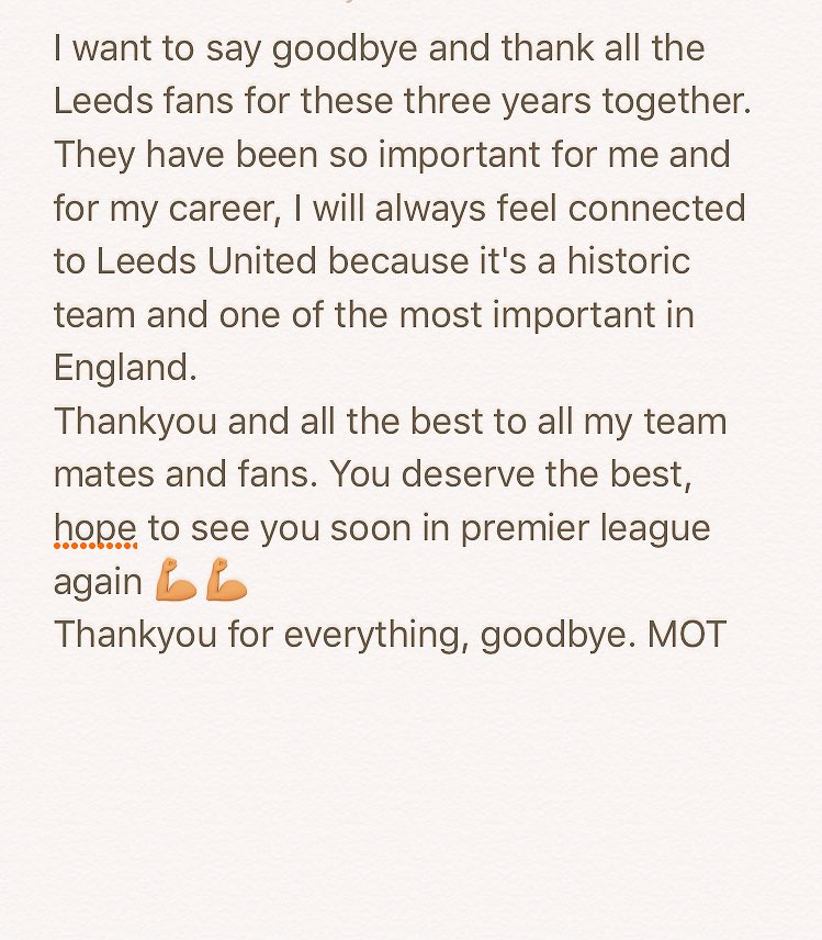 MarcoSilver1991's tweet photo. Thanks for everything 💙💛 #lufc #mot https://t.co/h04F4aTynP