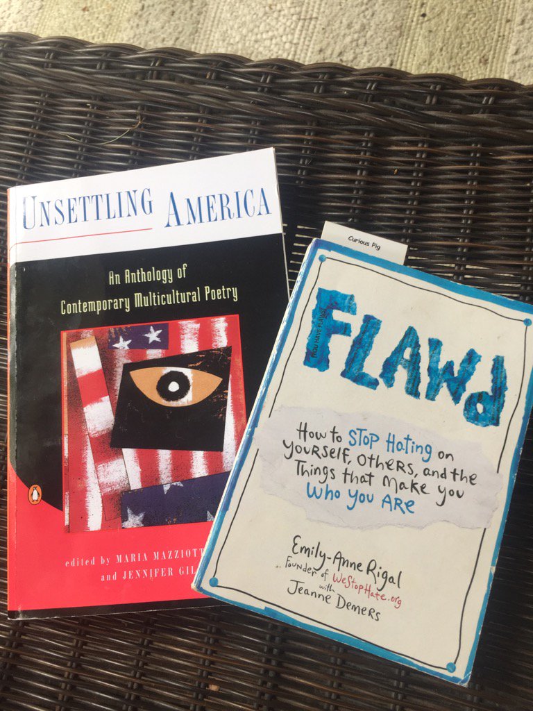 RebeccaBraun12's tweet photo. Contemporary Multicultural Poetry #wildwoodib #notaprison #literacy https://t.co/Mfp7BsU9fv