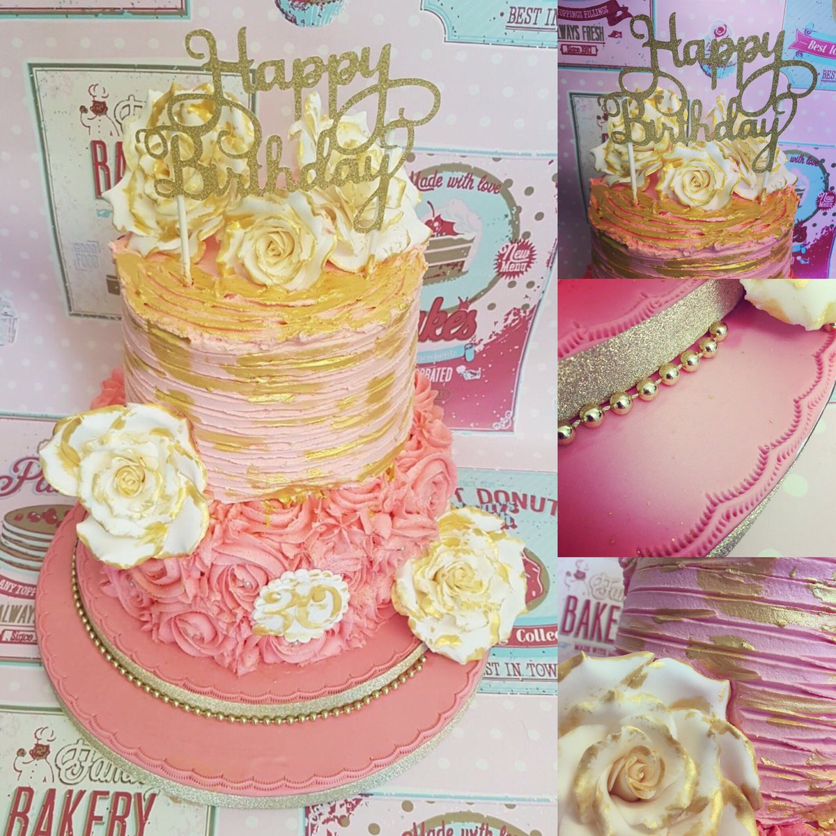 vickispongecake's tweet photo. A cake that I took alllllll the way to Cornwall! #birthdaycake https://t.co/pzWIGr5VOk