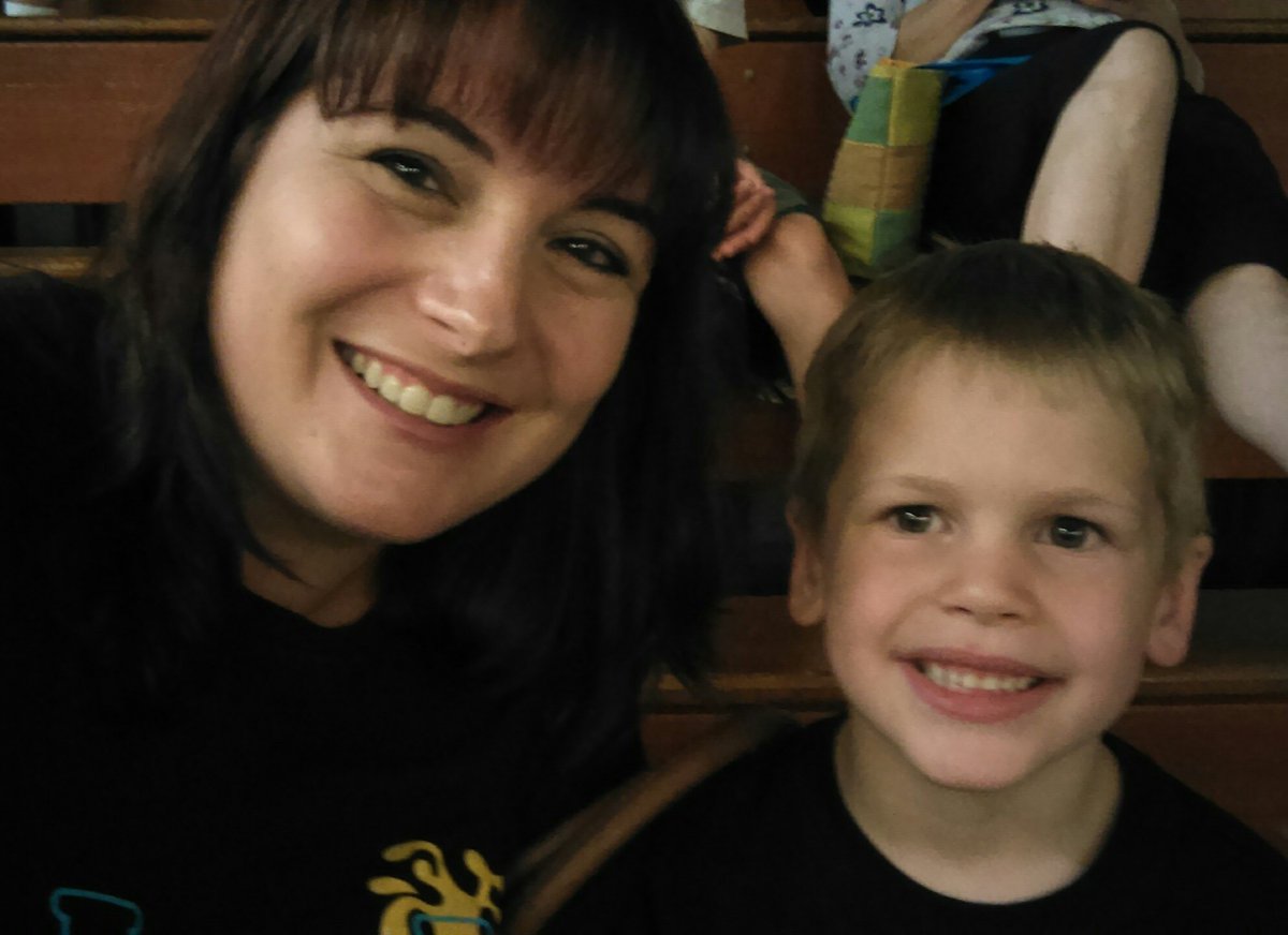 mrsrosesclass's tweet photo. Attending @MiRoboCon with my son today! #STEM #mirobocon https://t.co/Vqao2wMVdM