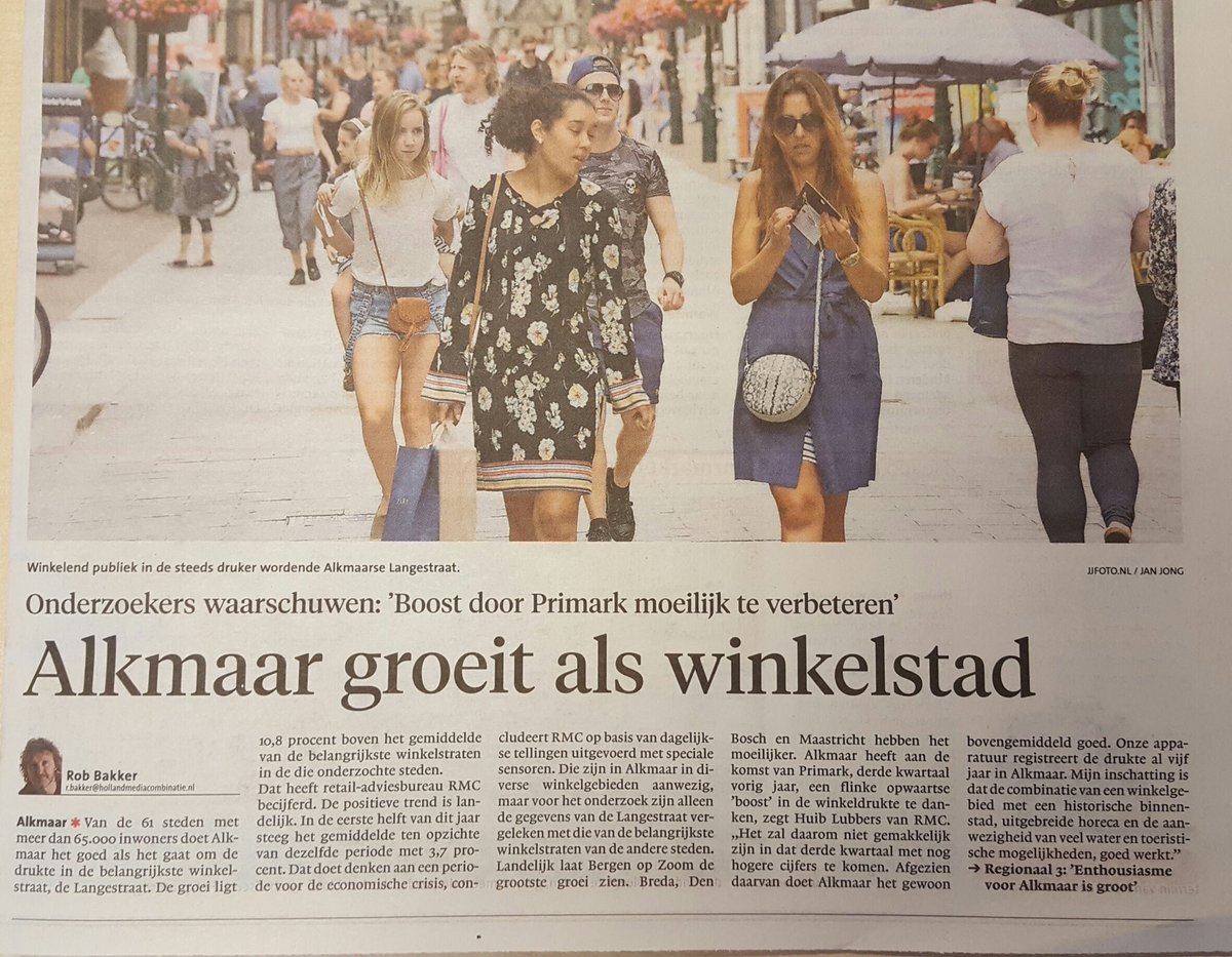 Alkmaar groeit als winkelstad 👍 #trots