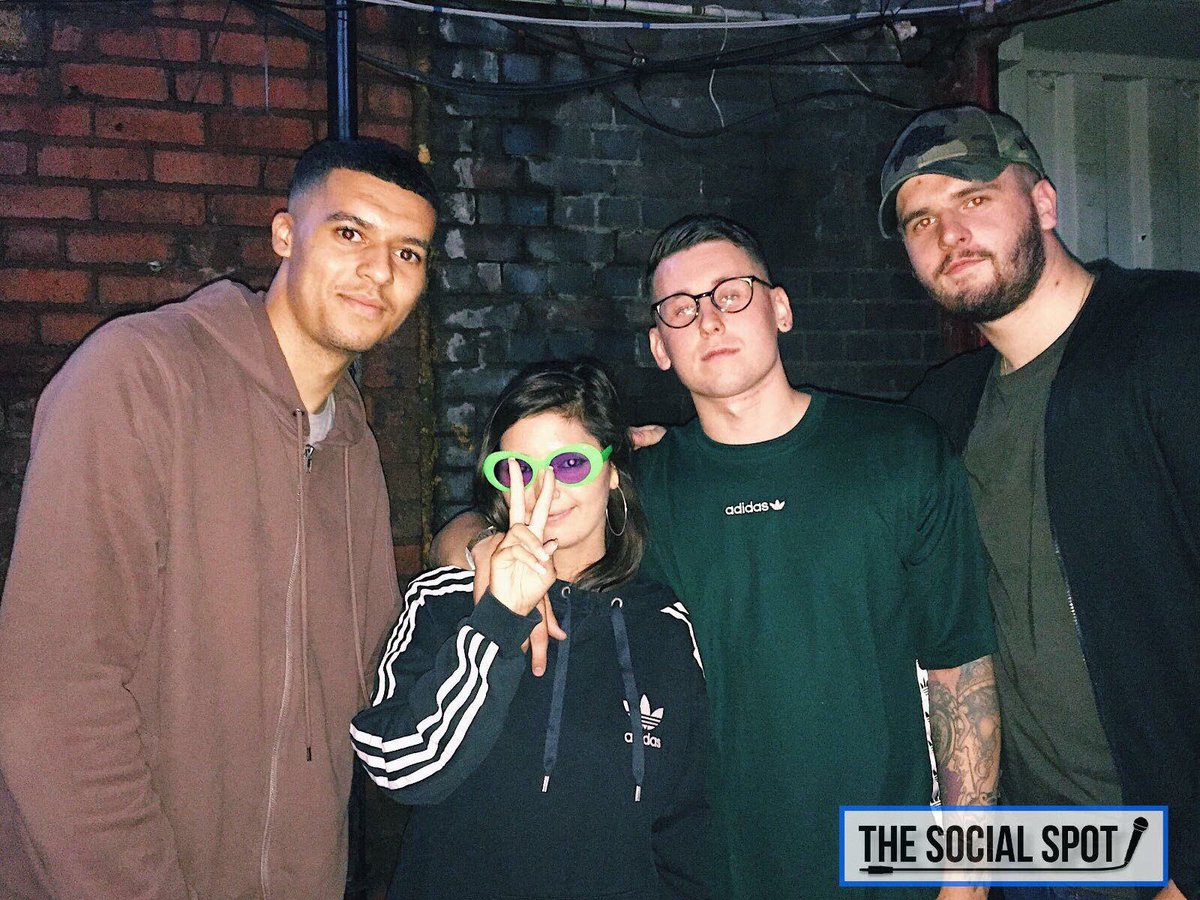 TheSocialSpotUK's tweet photo. This time last week we linked up with the @SumCellar lads at @Lab11venue 💣

Shout out @GeorgeHadley_, @DJBarelyLegal and the rest 🕶✌️ https://t.co/7zbWmA6QLy