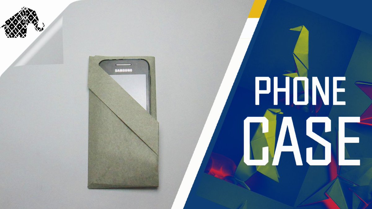 OrigamiHowTo's tweet image. New Video! Origami Phone Case/Pouch youtu.be/2d2ZvSOWd1E