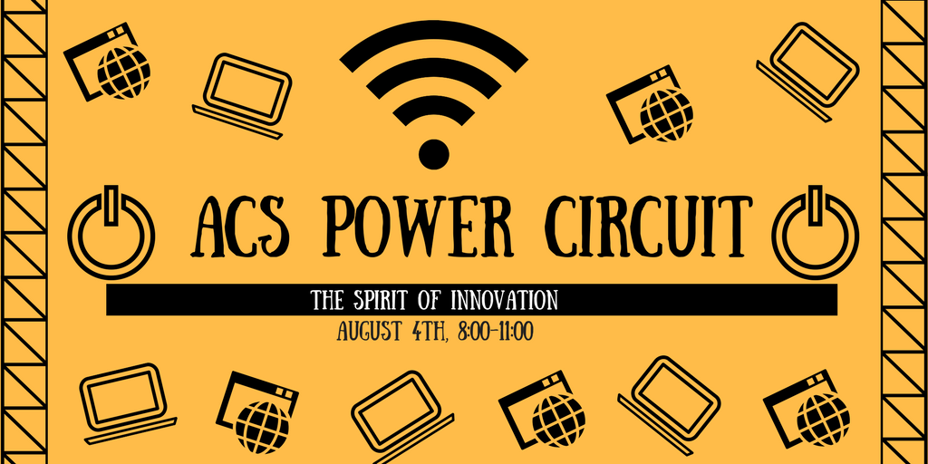 Our 3rd Annual Athens City Schools POWER CIRCUIT is coming up August 4th! What will you learn / share on this day? #ACSPowerUP #OneAthens