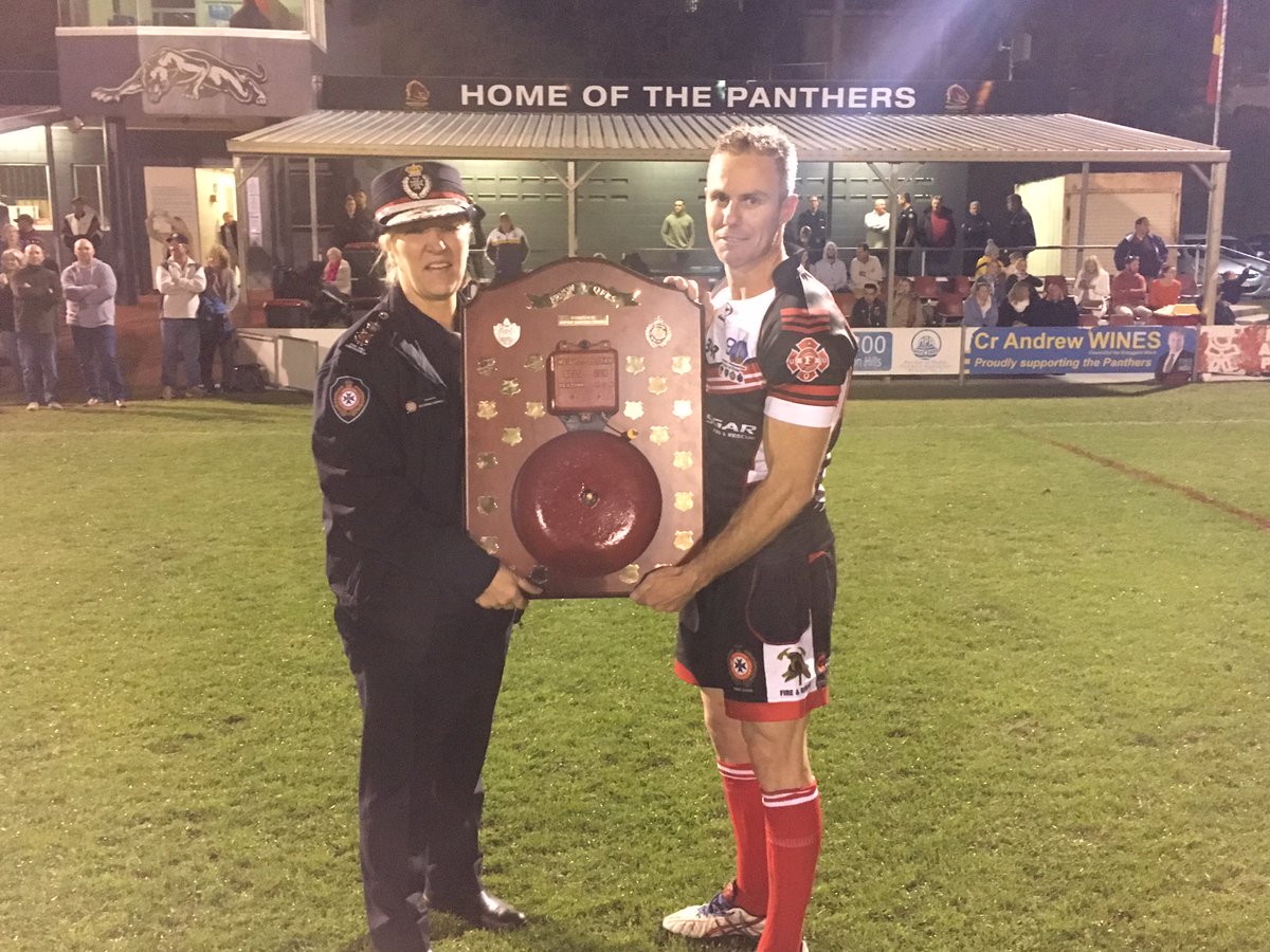 What a win by QFES over <a href="/FRNSW/">Fire and Rescue NSW</a> in the State of Origin clash. We won 16-12!