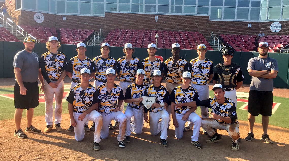Congratulations Dirtbags 16's Haynes for winning the 2017 Impact 16U Tobacco Road Championship. DB defeated TPA McMillan 14-1 in title game.