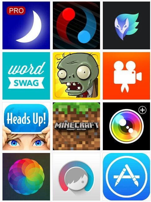 freeappsapple's tweet photo. Apps disponiveis:
Nightcap pro, duet, enlight, Word swag, plants vs zombies, vídeoshop, heads up, minecraft, camera+, afterlight, facetune https://t.co/bkIP3simhr