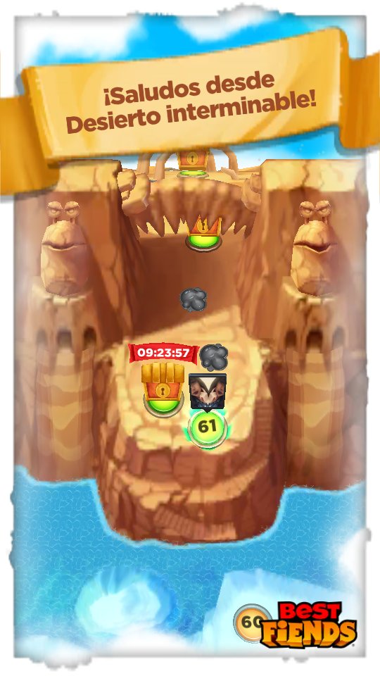 gitavca's tweet photo. Acabo de desbloquear la puerta a la región Desierto interminable en #BestFiends - https://t.co/WCC4zTn6UX @bestfiends https://t.co/nma2zAhMgj