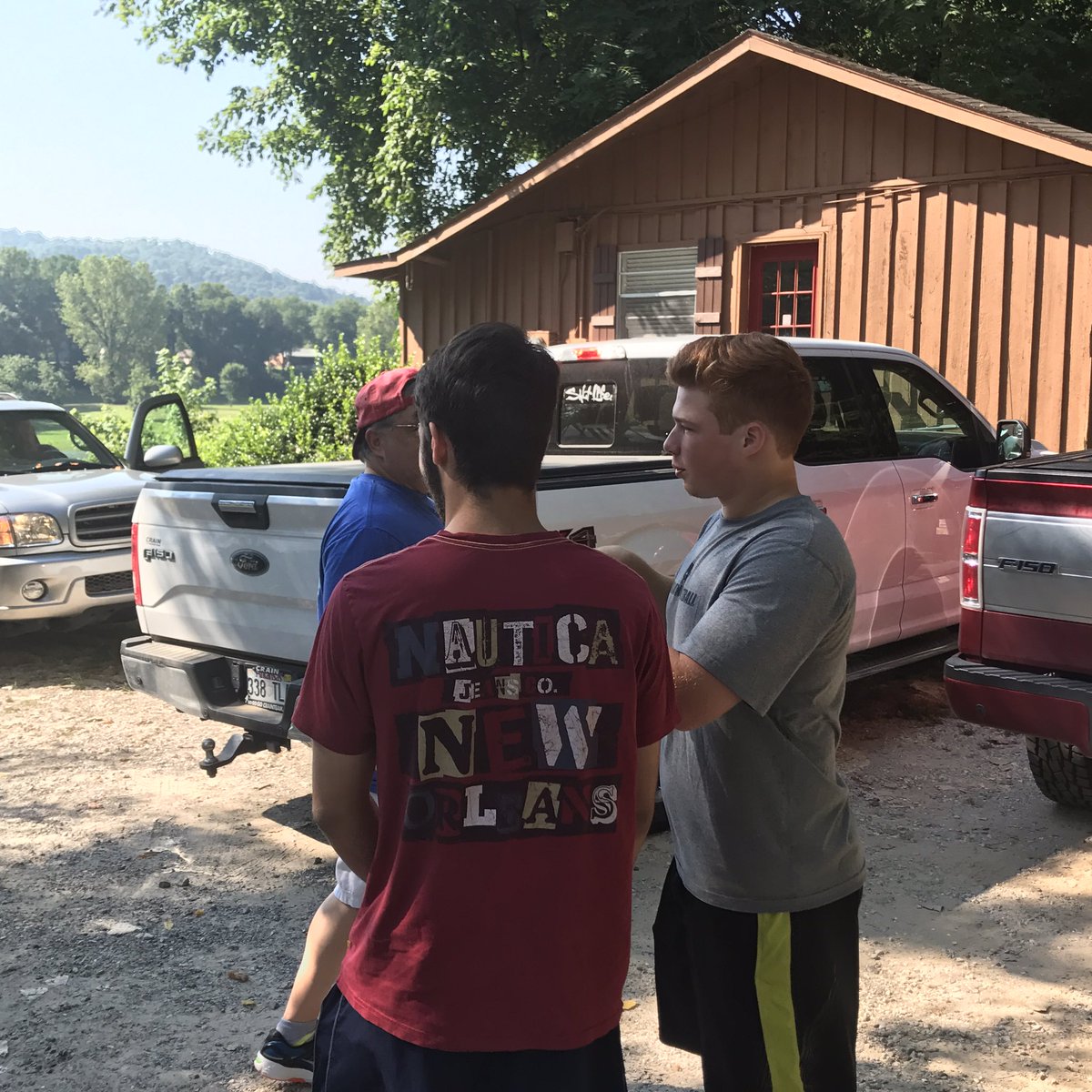 Saturday morning packing after hearing about Legacy and Authentic Biblical Manhood. Headed to <a href="/LocoRopes/">Loco Ropes!</a> <a href="/BaptistPrep/">Baptist Prep</a>