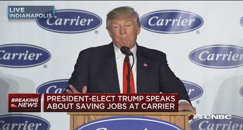 RawStory's tweet photo. Unemployed ex-Carrier worker: Trump ‘blew smoke up our asses’ with a ‘sh*t-eating grin’ on his face https://t.co/r2mWFSXj5U https://t.co/Gwj4bUI9Hy