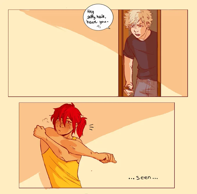 I cant believe I havent put my best kiribaku artwork on here yet 