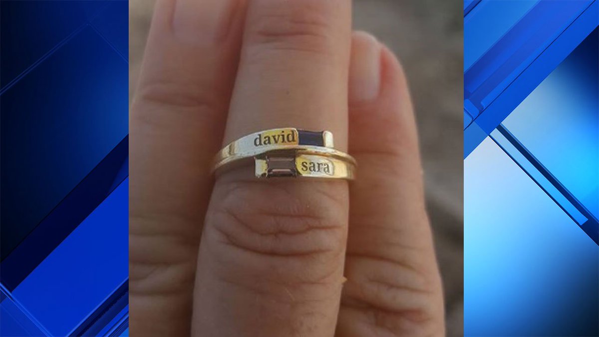 A woman wants to return the 'David and Sara' gold ring that she found on the beach today bit.ly/2tPUcMA https://t.co/TshqOD8KQ5