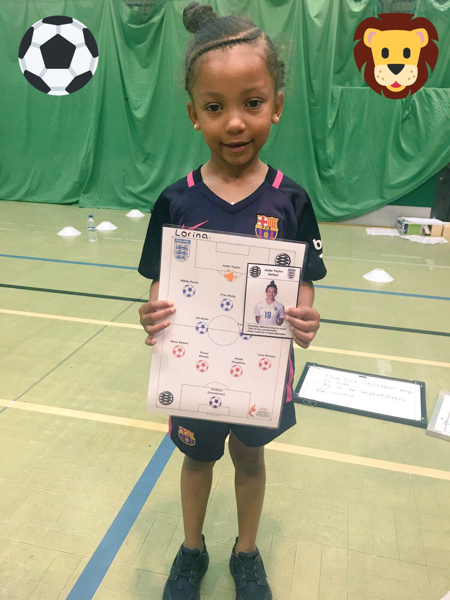 SouthLDNLaces's tweet photo. Today #LittleLaces completed the @Jodes_14 session looking at #DifferentWaysToScore #1V1s #2v1s #RoleModel #Fans #SSEWildcats #lionesses 🦁⚽️ https://t.co/zGkEeyVF9w