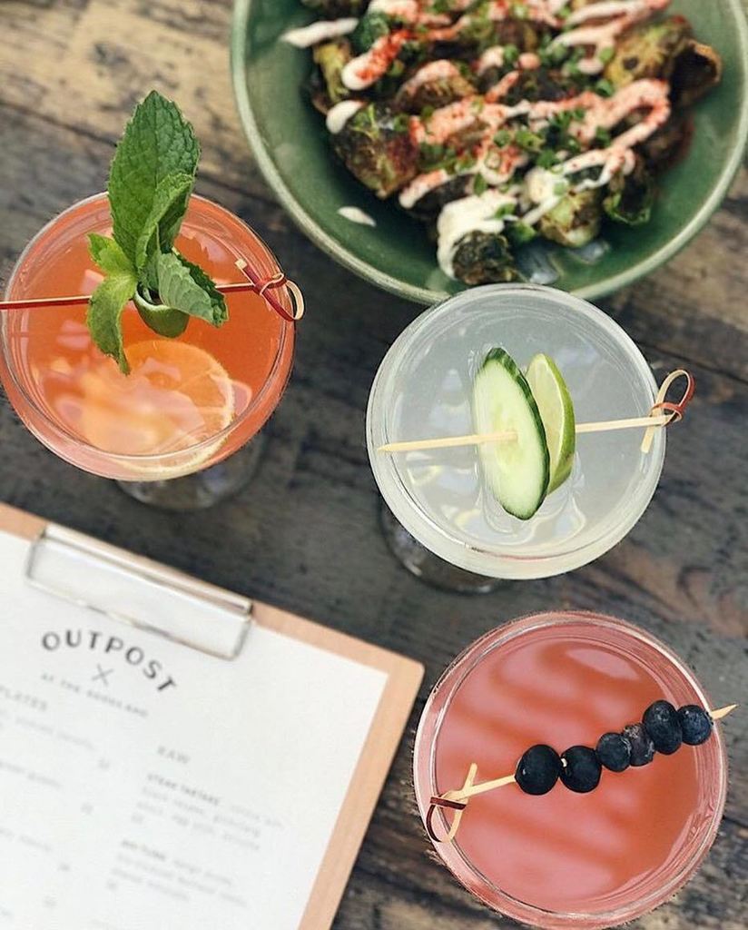 Kimpton's tweet photo. Clean drinking. It's a thing. 📷: @travelwithvee #outpostsb https://t.co/tJvezG6AUE https://t.co/JCZcCrxMp8