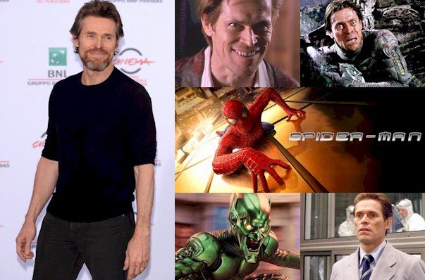 Hoy cumple 62 años Willem Dafoe (Norman Osborn/Green Goblin en Happy Birthday 