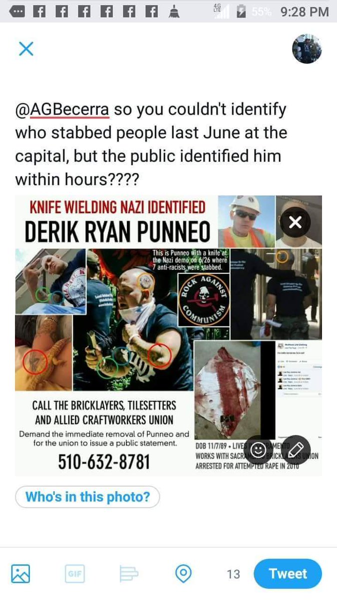OccupySac247's tweet image. @SacCountyDA and there's video showing derik punneo charging into and stabbing people. But you can't identify him??
#SelectiveProsecution